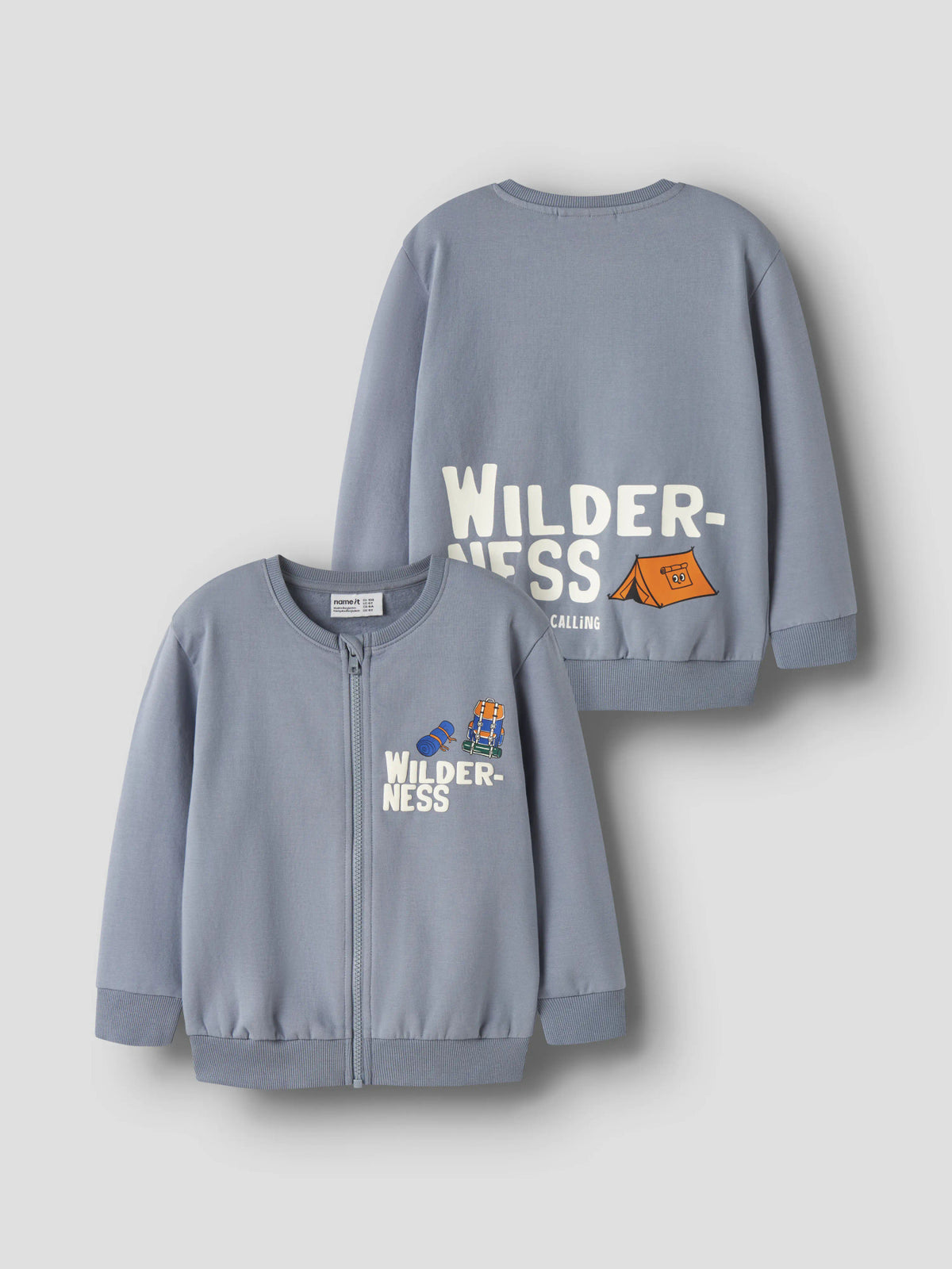 Name it Sweatjacke Oswald mit Print