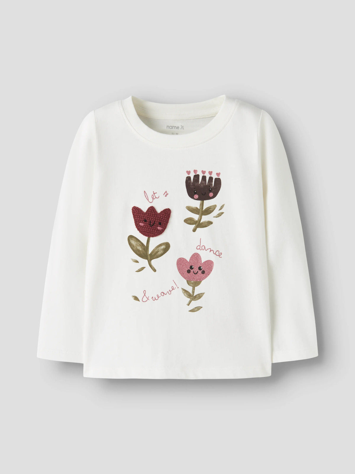 Name it Langarmshirt mit 3D-Print