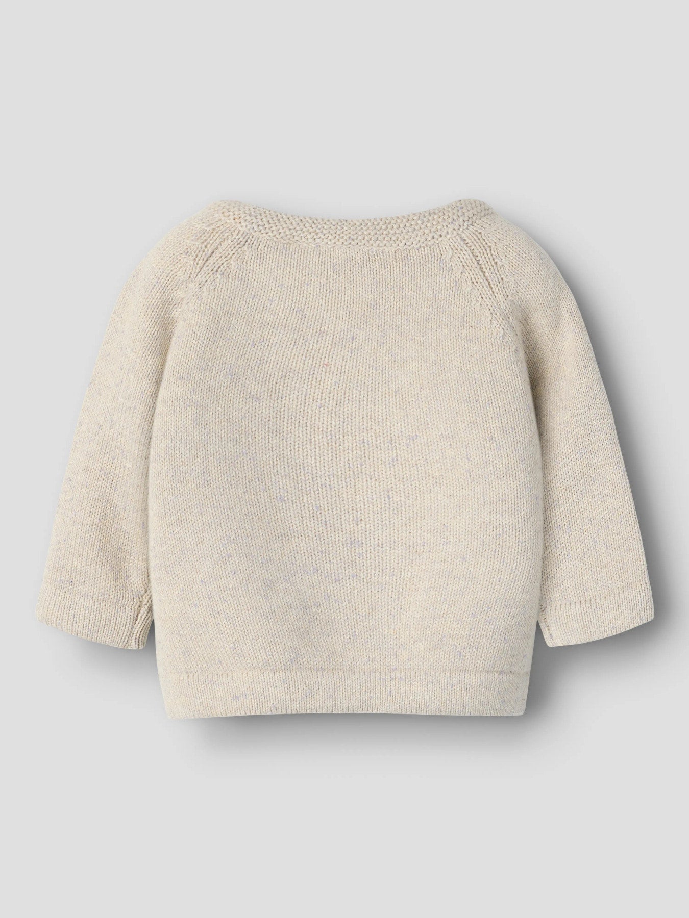Name it Strickpullover Forana mit Tiergesicht aus Bio-Baumwolle