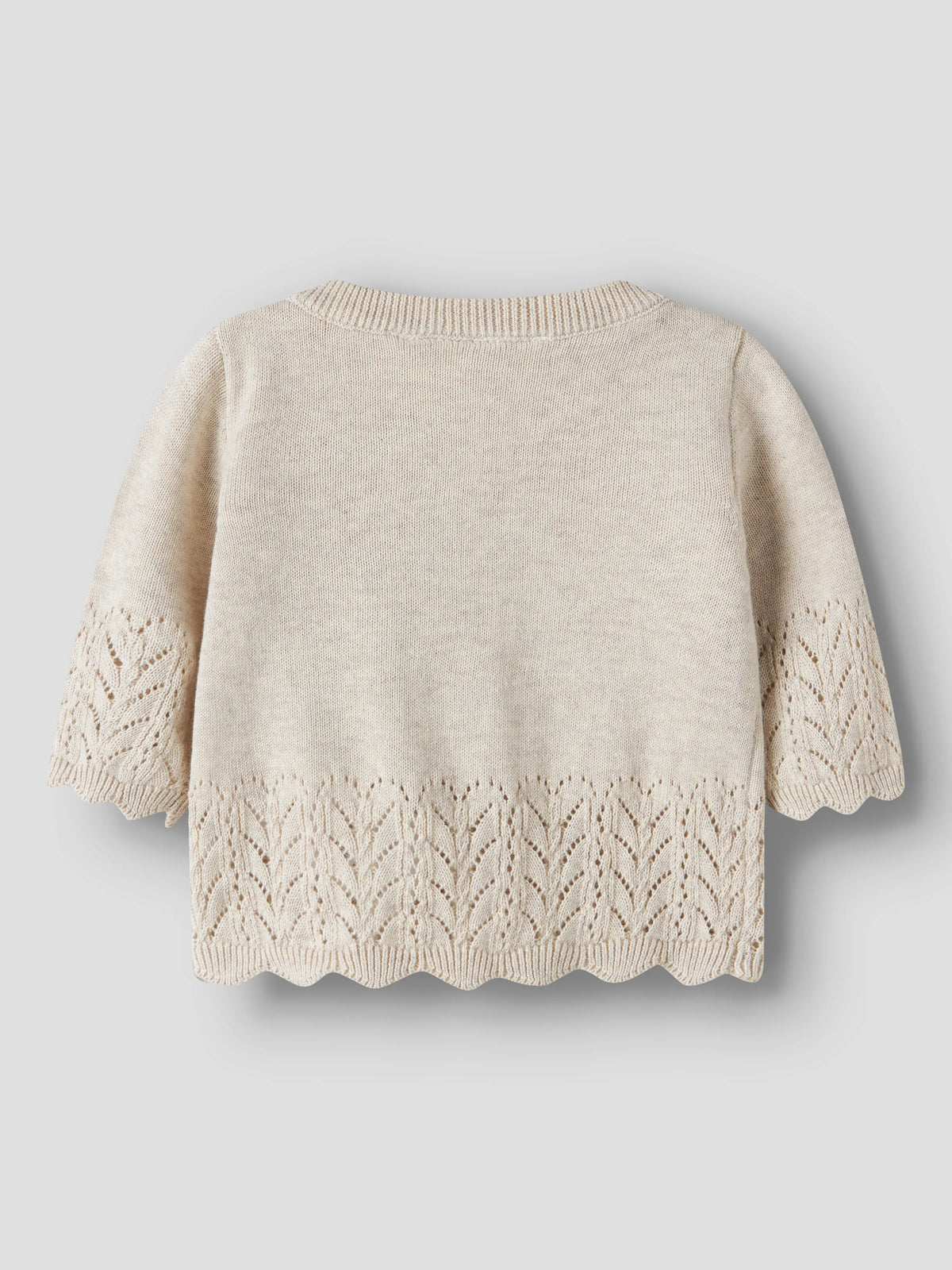 NAME IT Strickjacke Peyote Melange – Rückansicht
