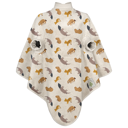 Little Casimir Lätzchen 'Boo' Wildlife 2.0 Waterproof