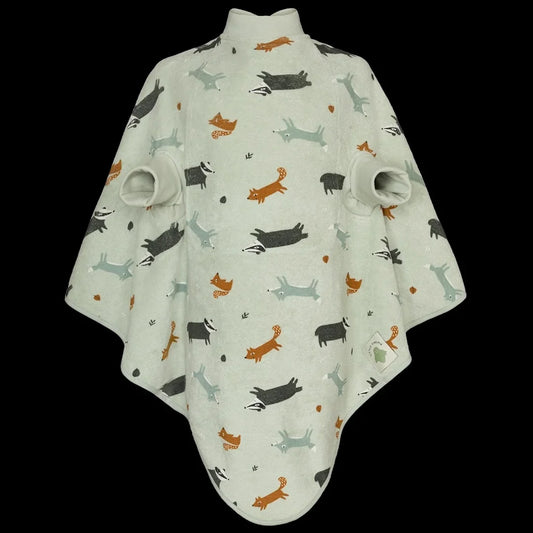 Little Casimir Lätzchen 'Boo' Frottee Forest Animals Waterproof