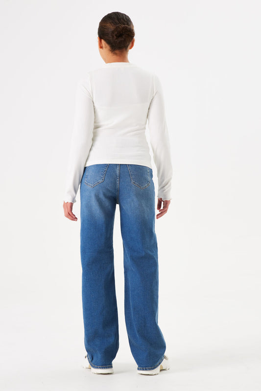 Garcia Jeans Ilvy Straight Jeans in Dark used