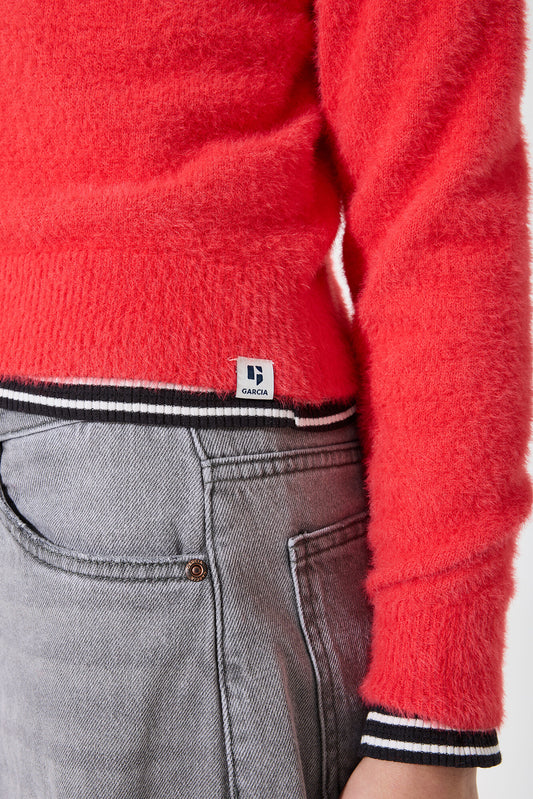 Garcia Roter Hoodie