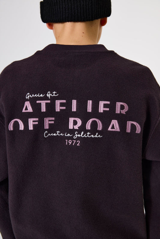 Garcia Sweatshirt mit Rückenprint