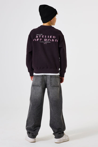 Garcia Sweatshirt mit Rückenprint
