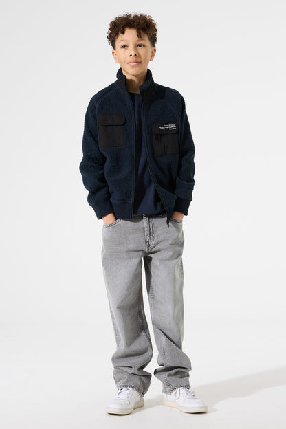 Garcia Teddyjacke in dunkelblau