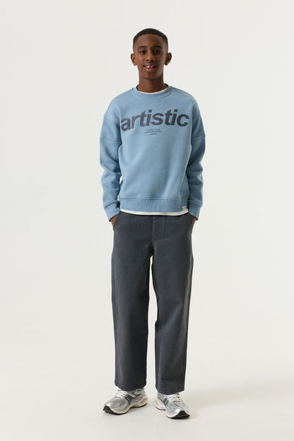 Garcia Dunkelgraue Hose