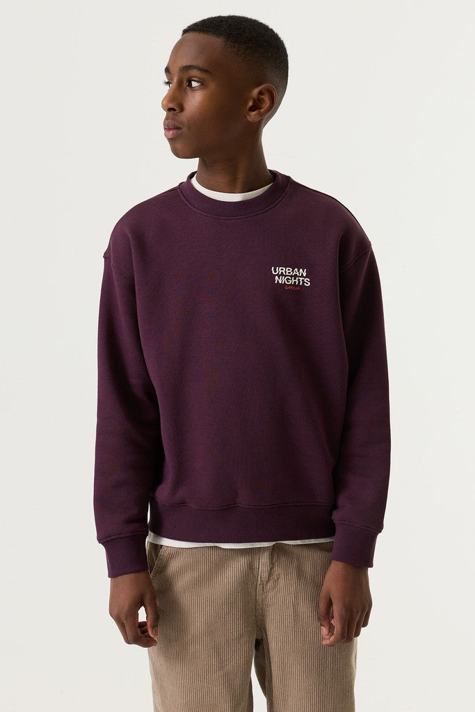 Garcia Sweatshirt mit Rückenprint