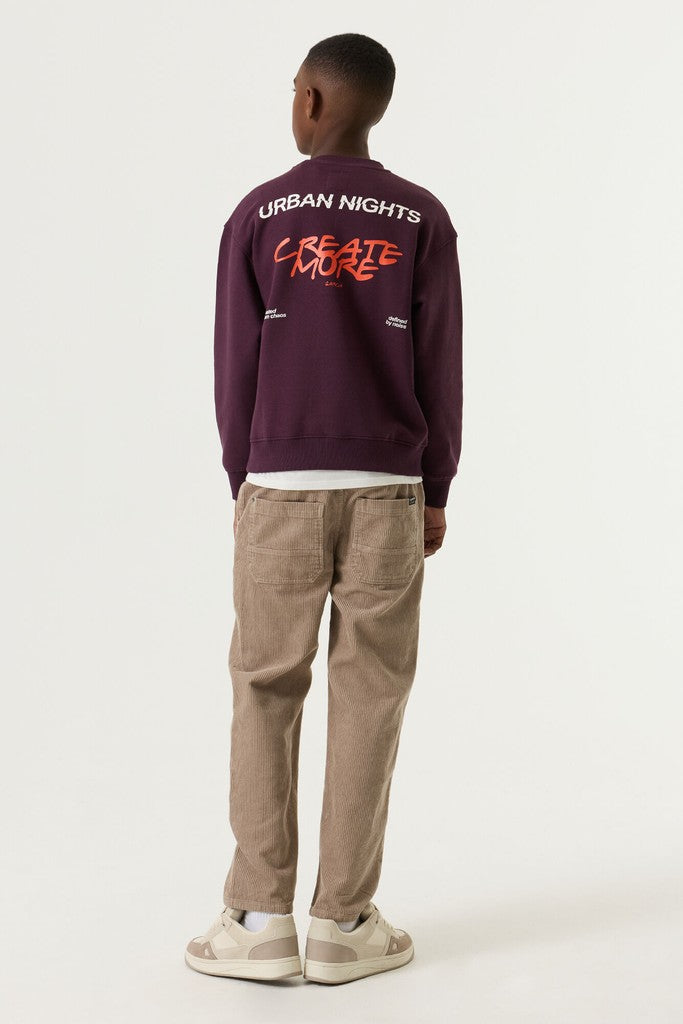 Garcia Sweatshirt mit Rückenprint