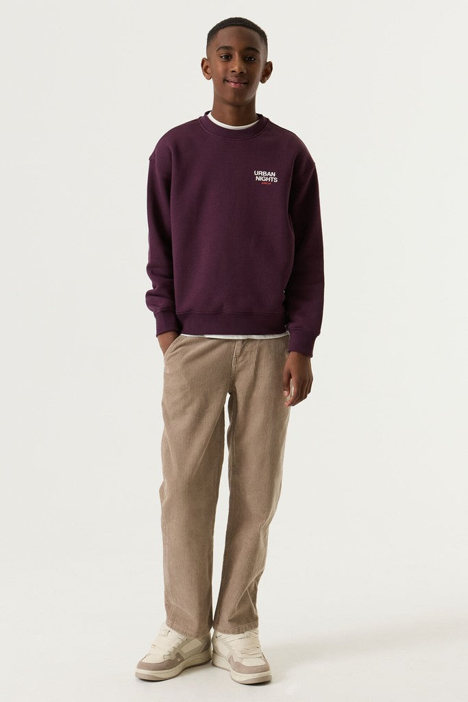 Garcia Sweatshirt mit Rückenprint