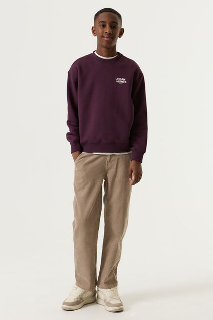 Garcia Sweatshirt mit Rückenprint
