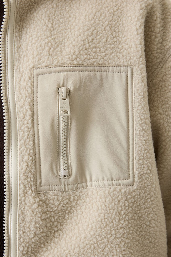 Garcia Beige Fleecejacke