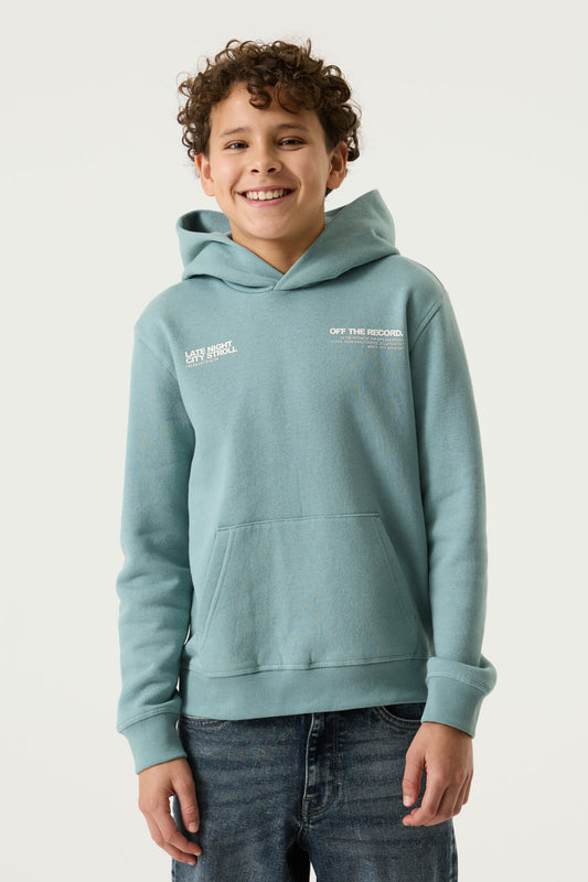 Garcia Türkisfarbener Hoodie