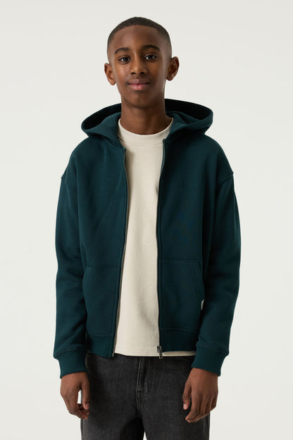 Garcia Blaugrüne Sweatjacke