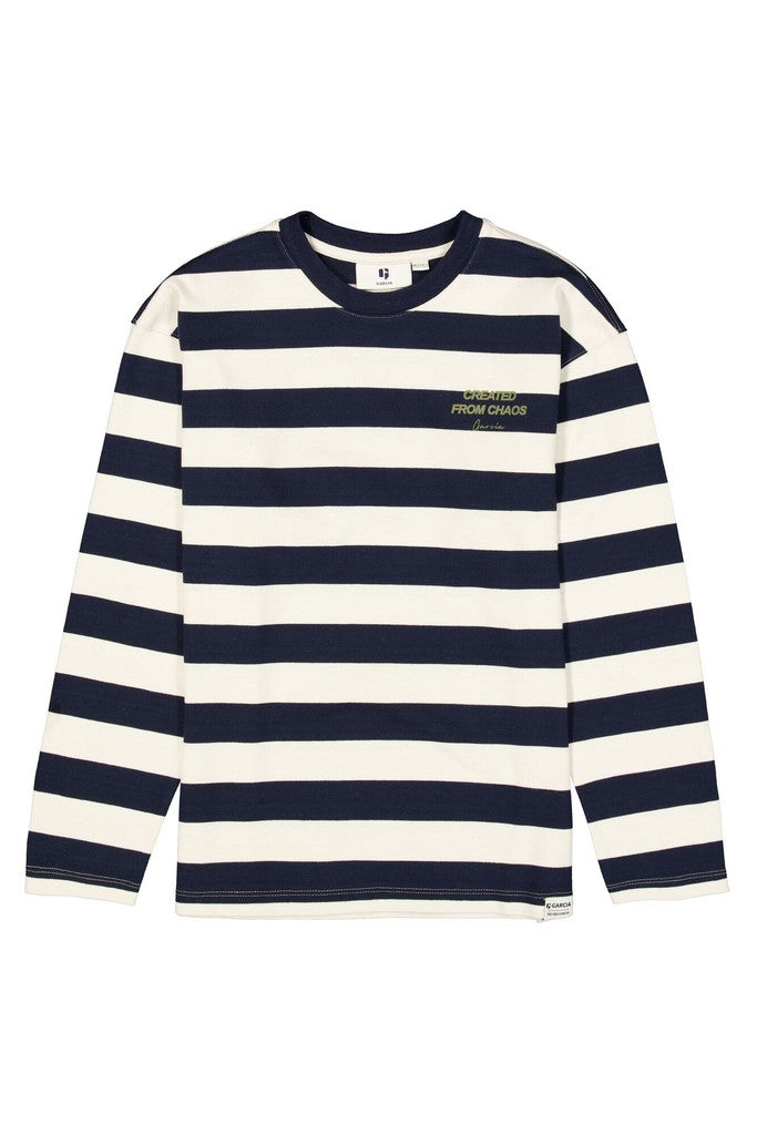 Garcia Langarmshirt gestreift