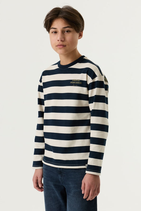 Garcia Langarmshirt gestreift