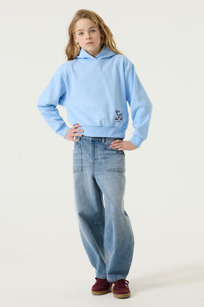 Garcia Hoodie mit appliziertem Rückenprint