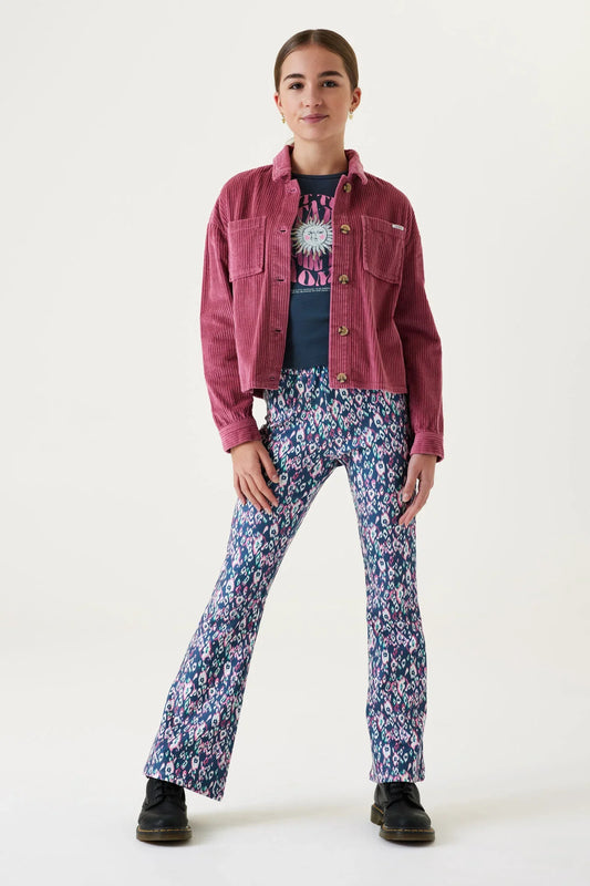 Garcia Schlagleggings mit Allover-Print