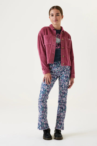Garcia Schlagleggings mit Allover-Print