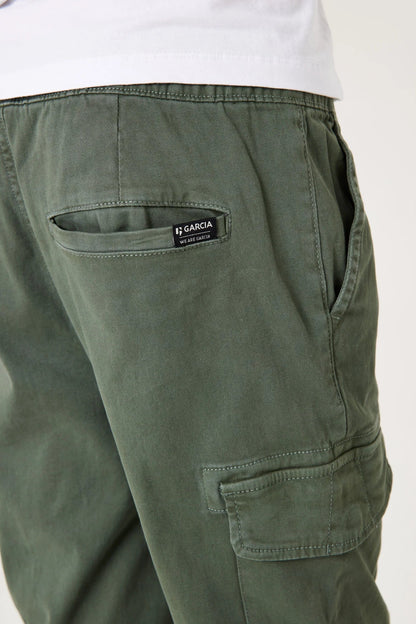 Garcia Olivgrüne Cargohose