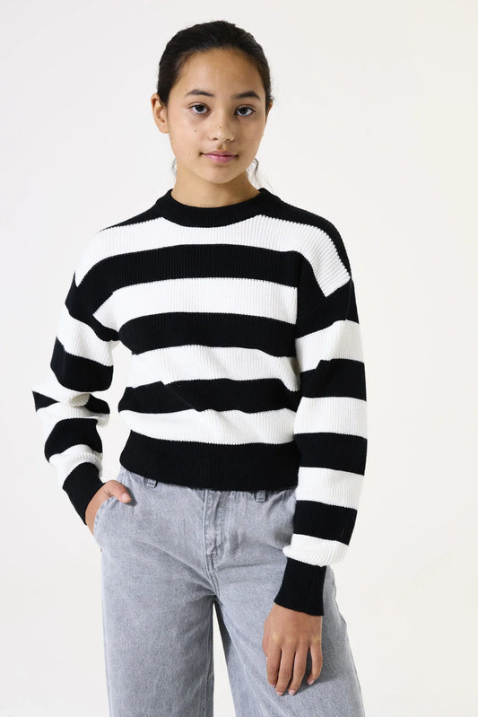 Garcia Strickpullover gestreift