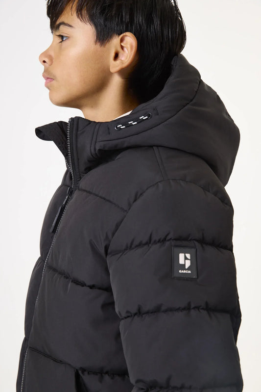 Garcia Schwarze Steppjacke