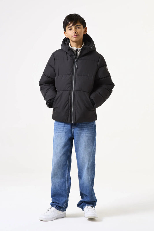Garcia Schwarze Steppjacke