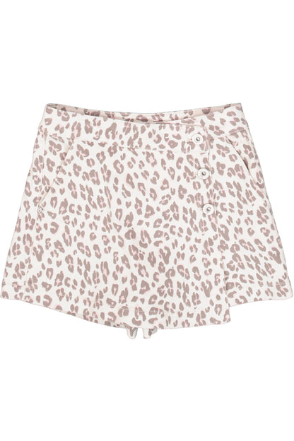 Garcia Skort mit Leoprint