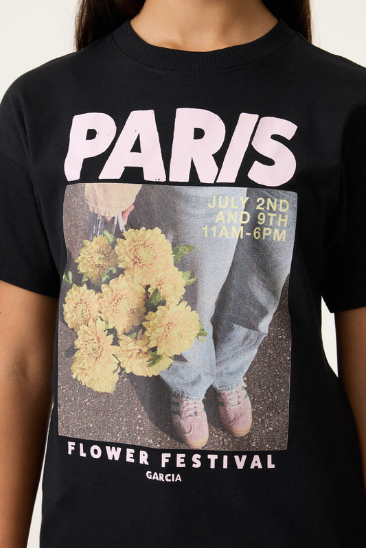 Garcia T-Shirt mit Print