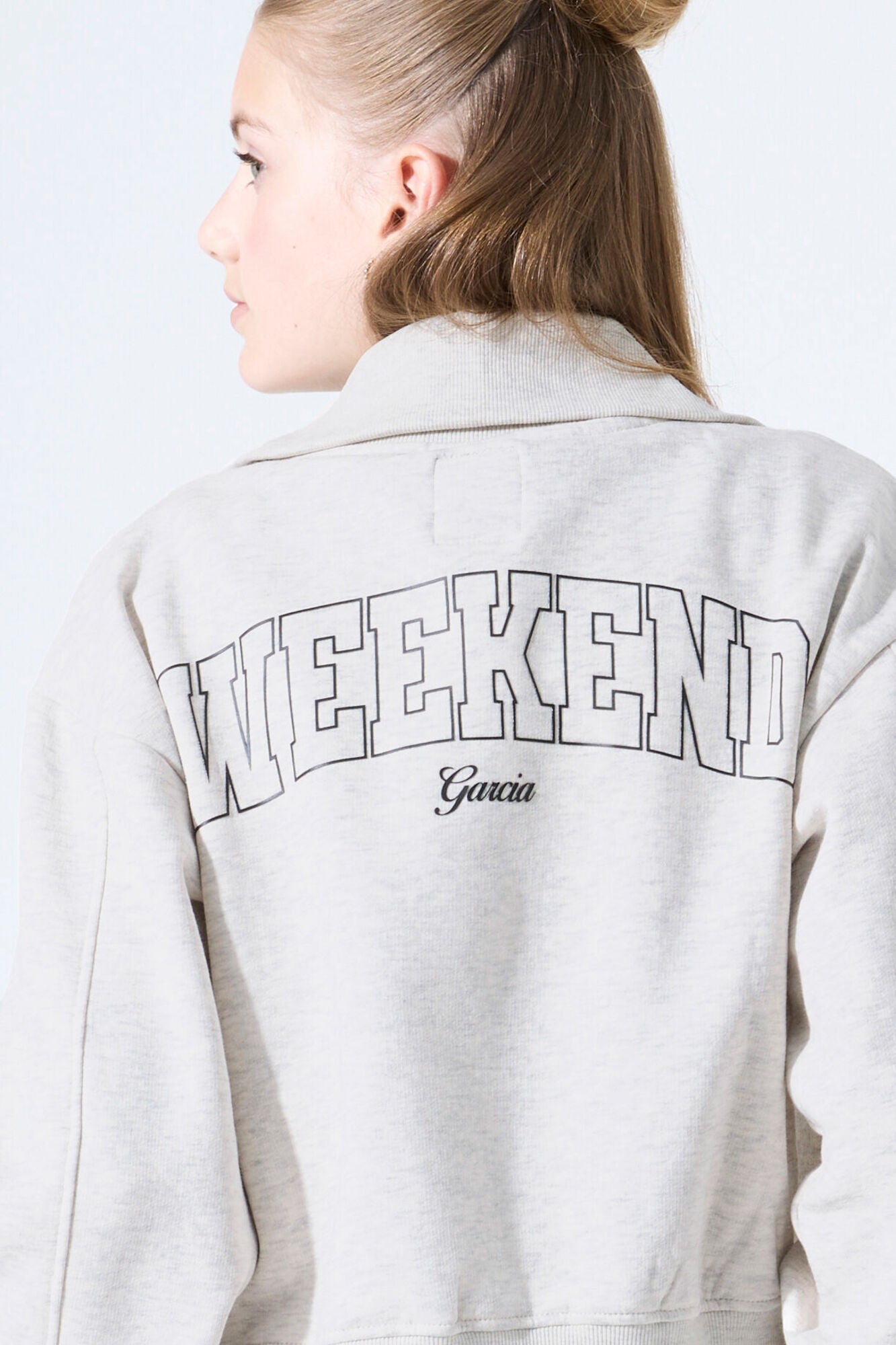 Garcia Sweatjacke mit Rückenprint