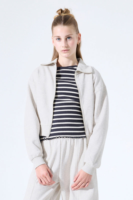 Garcia Sweatjacke mit Rückenprint