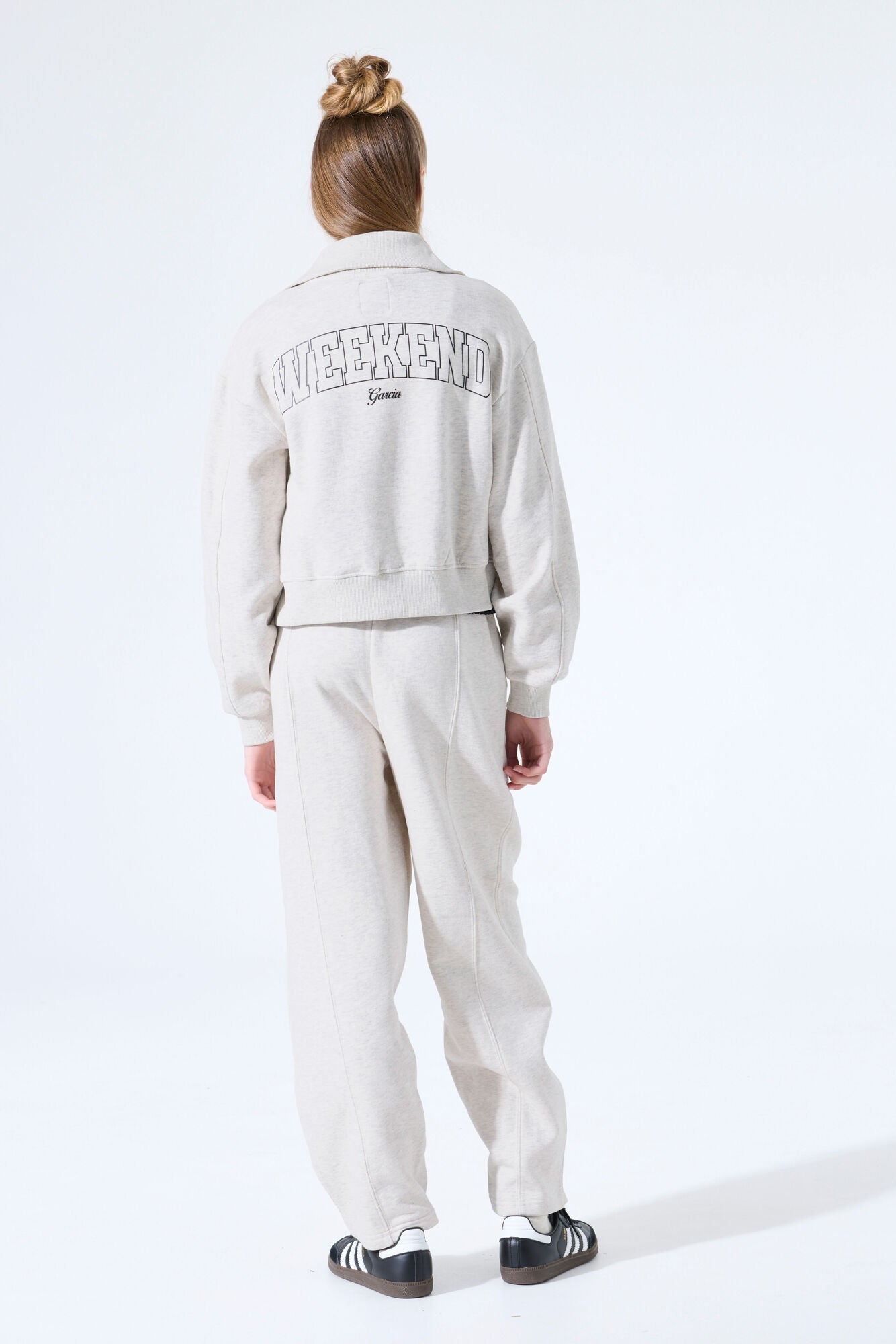 Garcia Sweatjacke mit Rückenprint