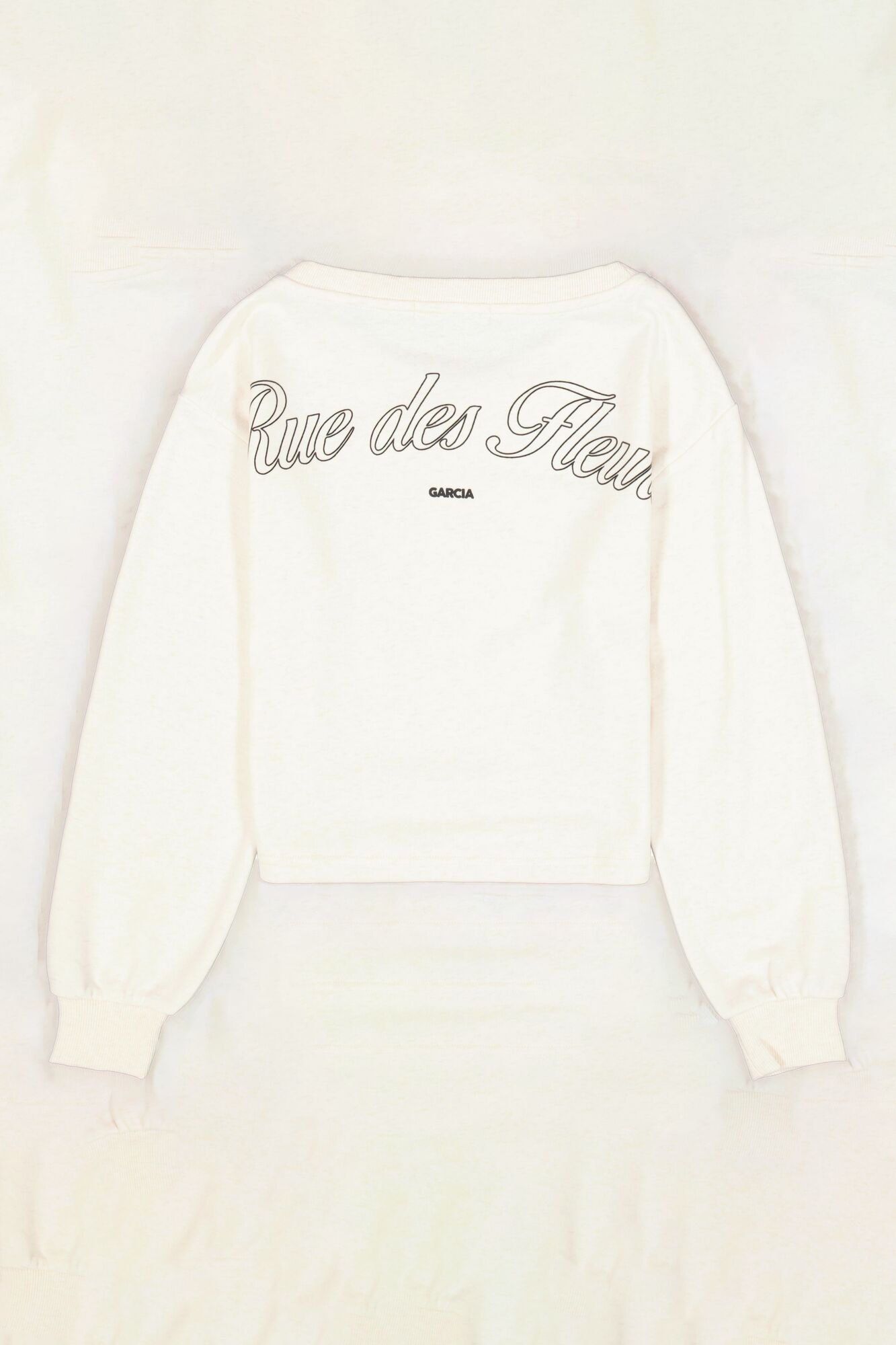 Garcia Sweatshirt mit Rückenprint