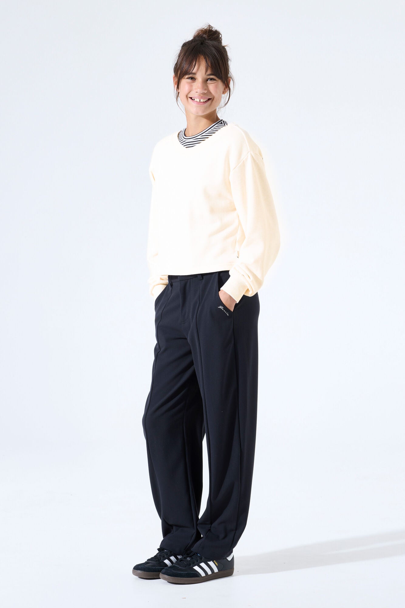 Garcia Sweatshirt mit Rückenprint