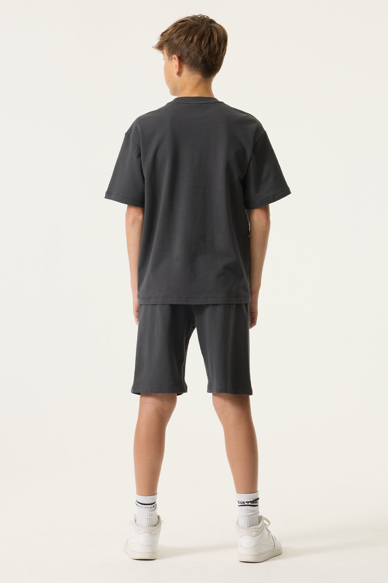 Garcia Dunkelgraue Sweatshorts