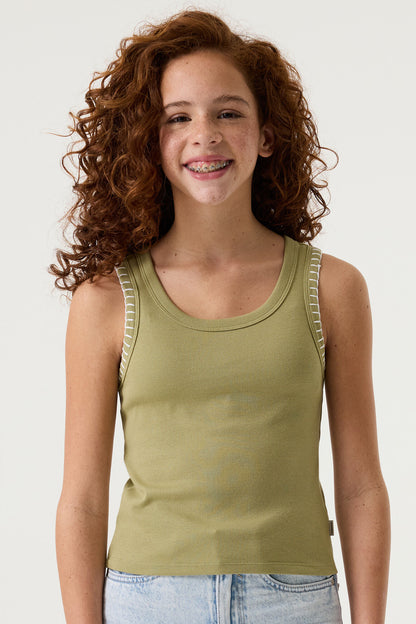 Garcia Hellgrünes Top