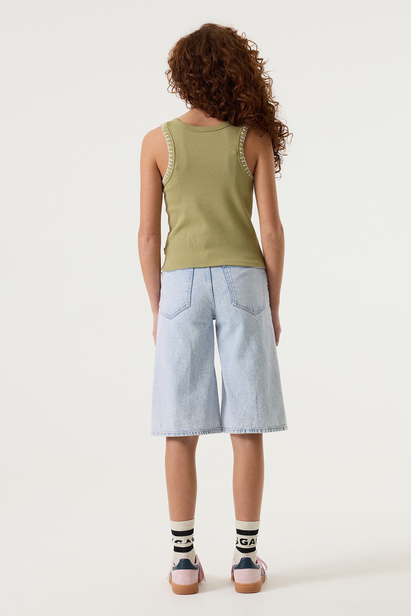 Garcia Hellgrünes Top