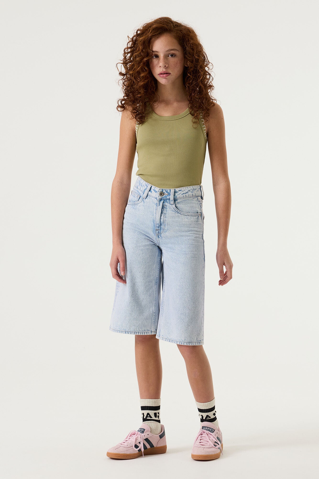 Garcia Hellgrünes Top