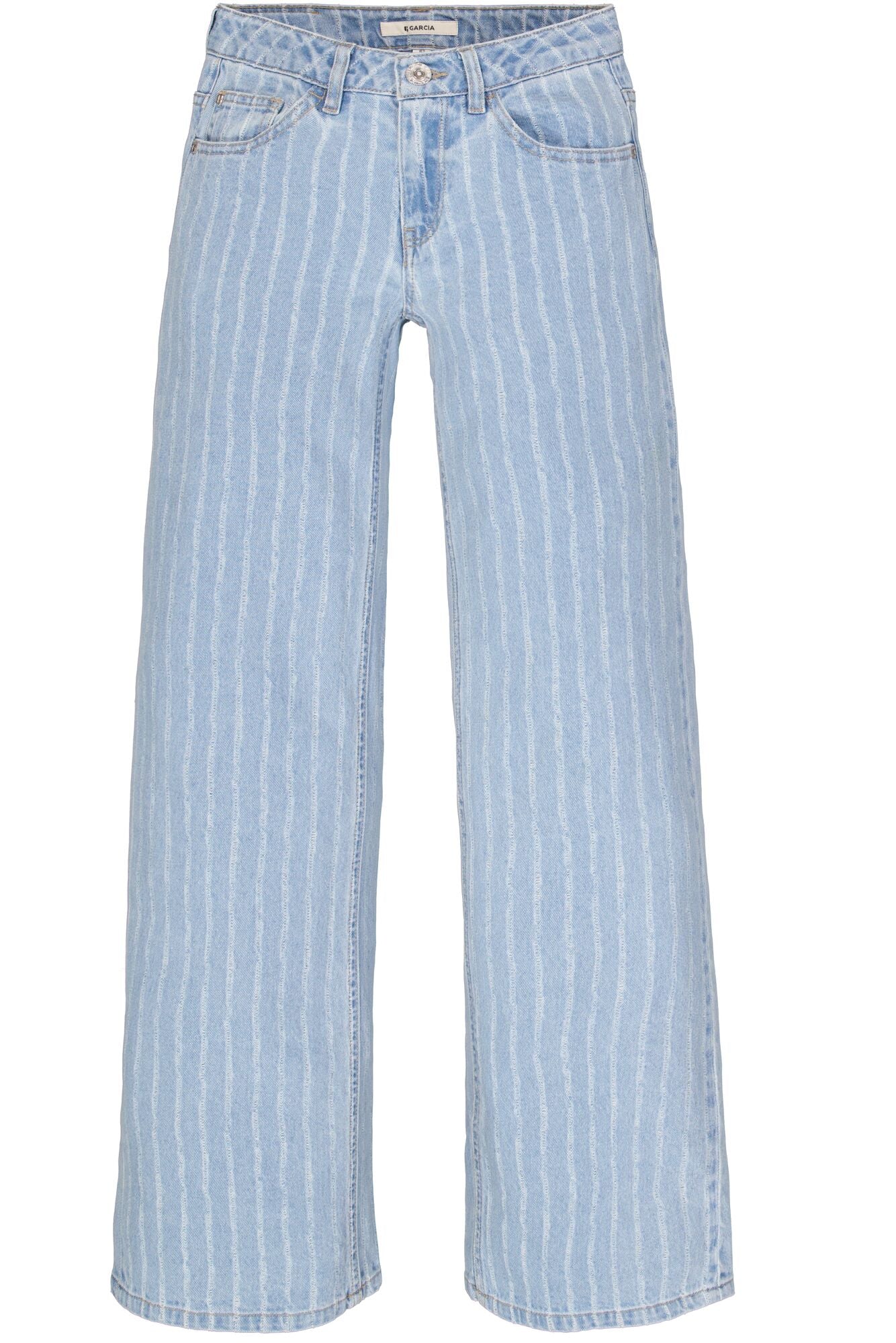Garcia Weite Jeans in Denim Blau