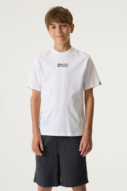 Garcia Weißes T-Shirt mit Rückenprint