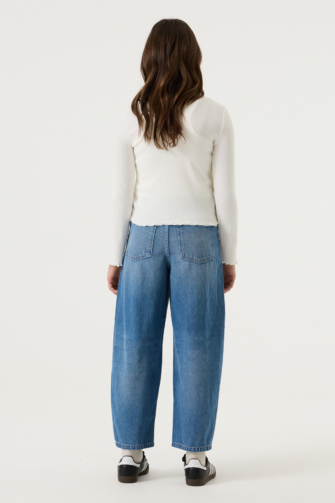 Garcia Langarmshirt mit Knopfleiste