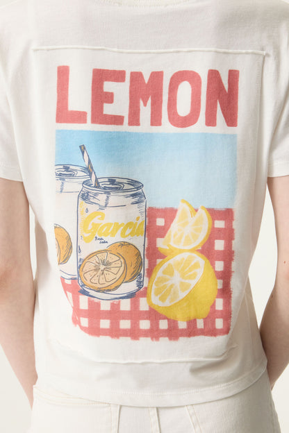 Garcia Gebrochen weißes T-Shirt