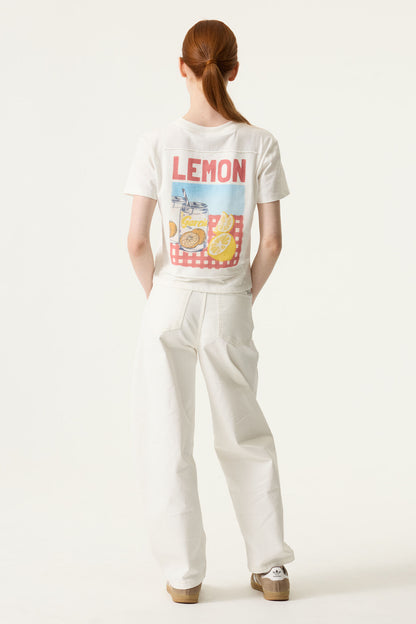 Garcia Gebrochen weißes T-Shirt