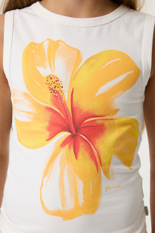 Garcia Top mit Blumenprint
