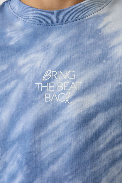 Garcia T-Shirt mit Batikprint