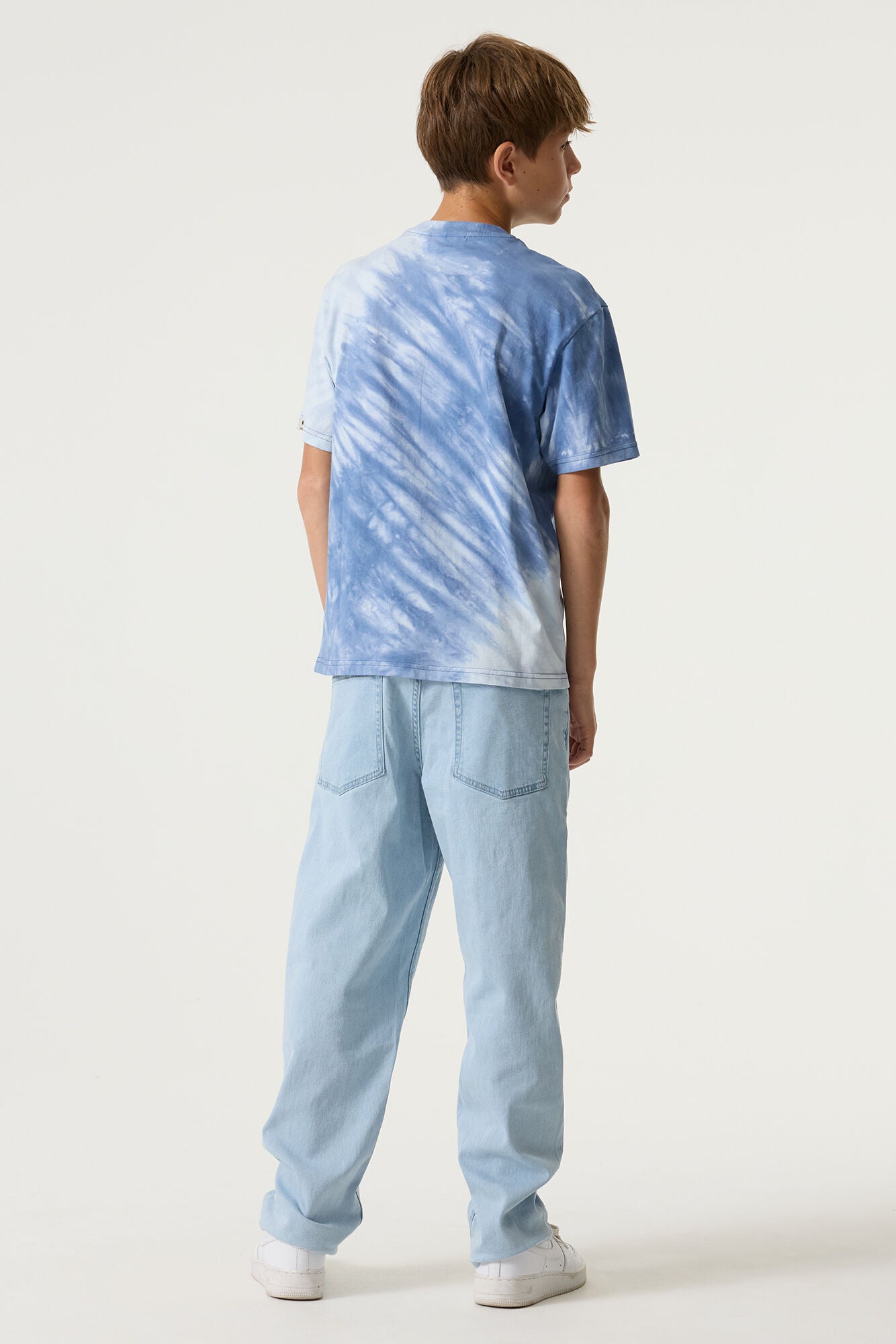 Garcia T-Shirt mit Batikprint