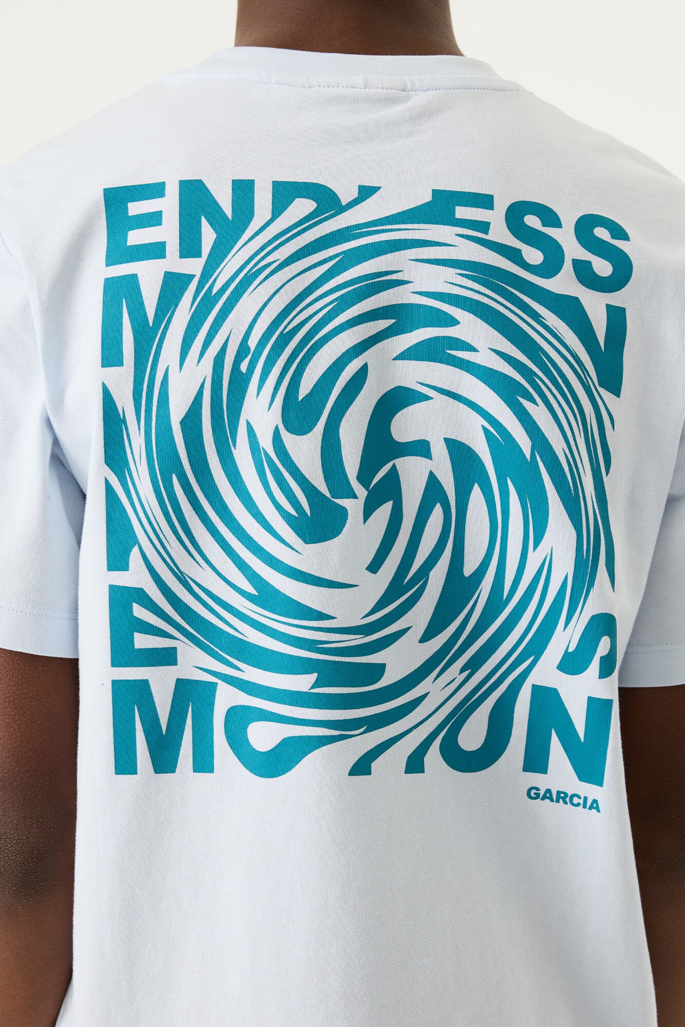 Garcia Hellblaues T-Shirt