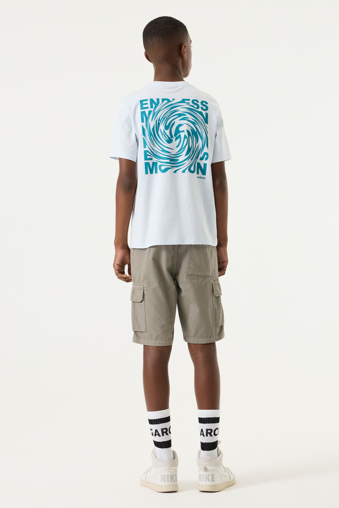 Garcia Hellblaues T-Shirt