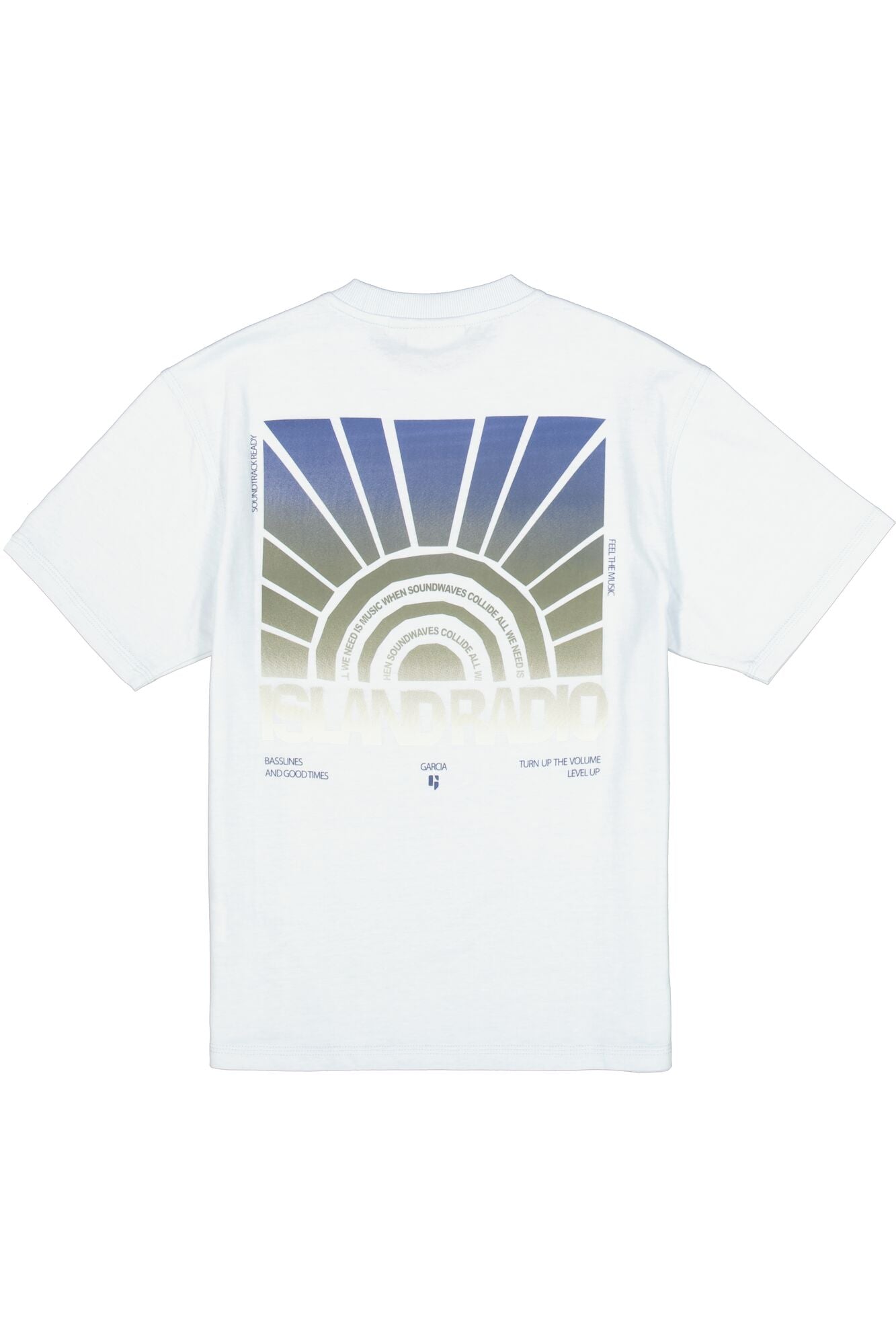 Garcia Hellblaues T-Shirt